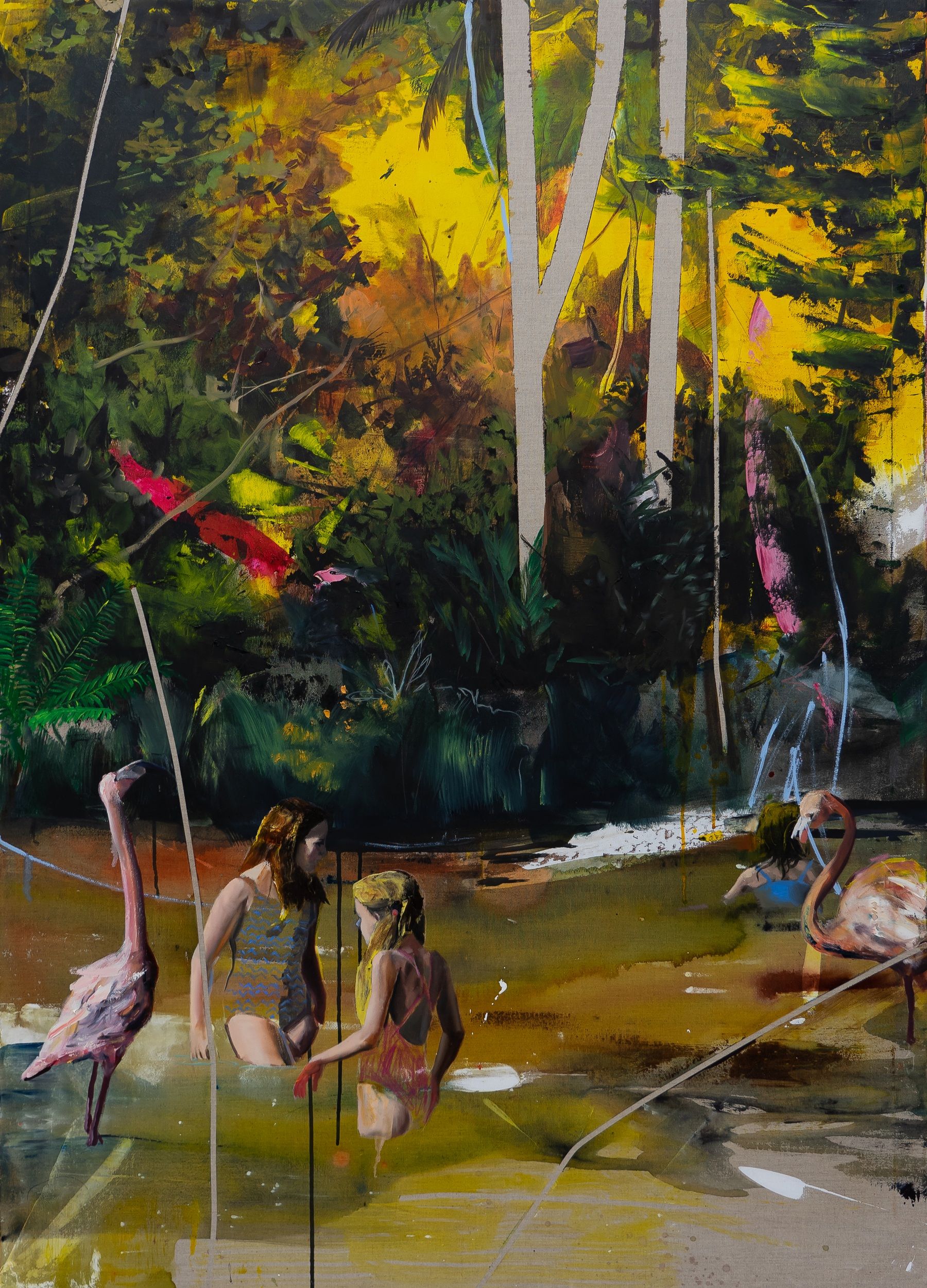 The flamingos treasure