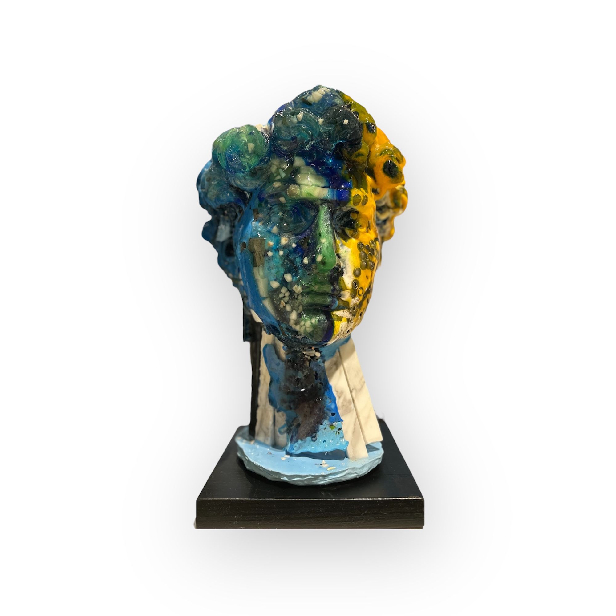 David yellow mask