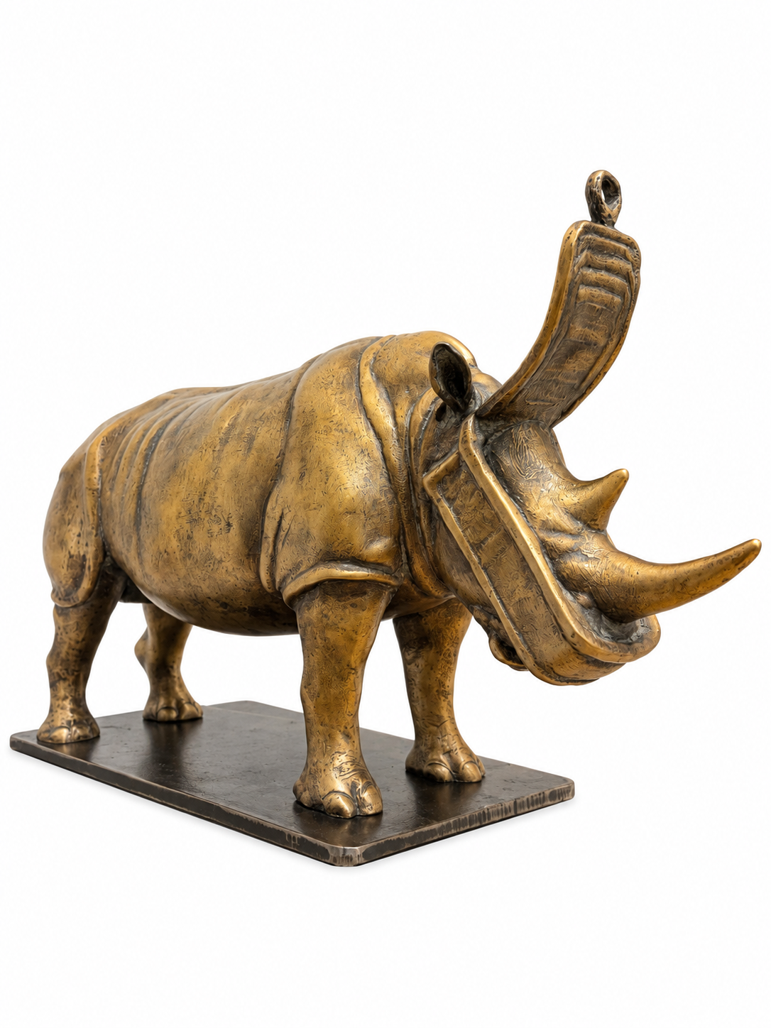 Rino scatoletta in piedi